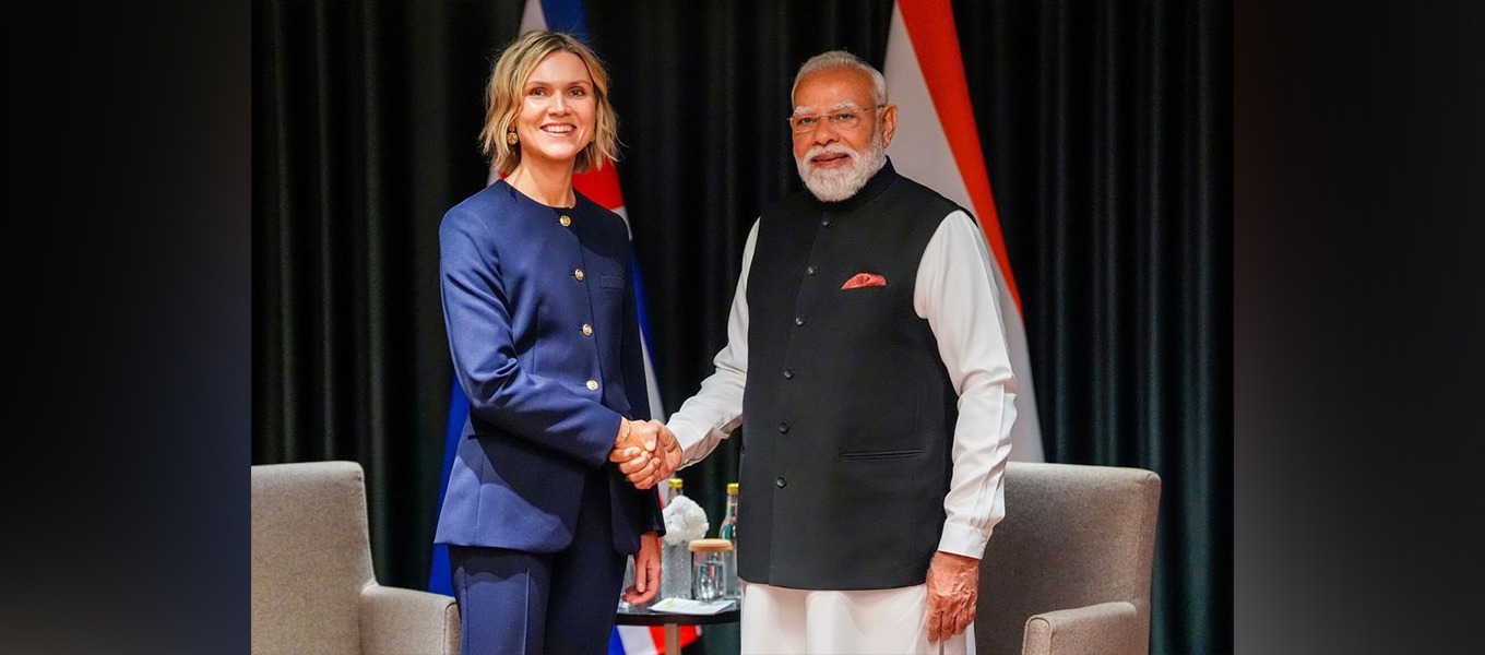 Bilateral Meeting between Hon'ble Prime Minister, Shri Narendra Modi and Prime Minister of Iceland, Ms Kristrún Mjöll Frostadóttir on the sidelines of the 3rd India-Nordic Summit, 19 May 2026